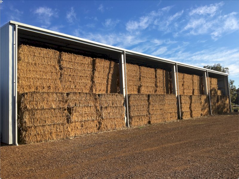 500mt Oaten Hay 500-550kg 8x4x3 Bales