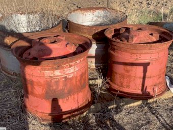 Rims for an International Tractor