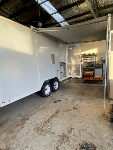 Mobile Chicken Caravan abattoirs