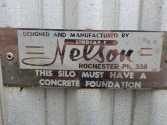 2 x Nelson 540 Bag Silos