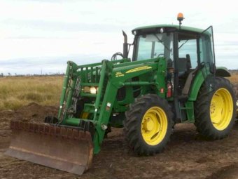 2008 John Deere 6130 Tractor with Front End Loader