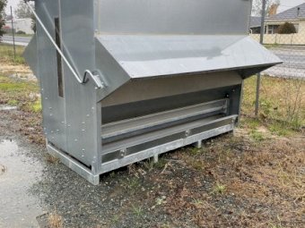 New 65 Bag Sheep Lick Feeder on Skid, raised