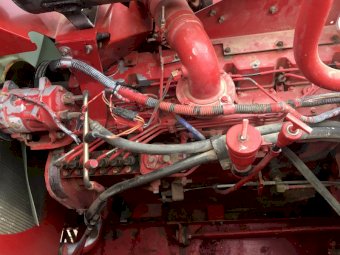 2004 Case IH 2388 Exclusive with 2052 30ft Draper Front & Trailer