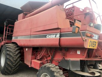 2004 Case IH 2388 Exclusive with 2052 30ft Draper Front & Trailer
