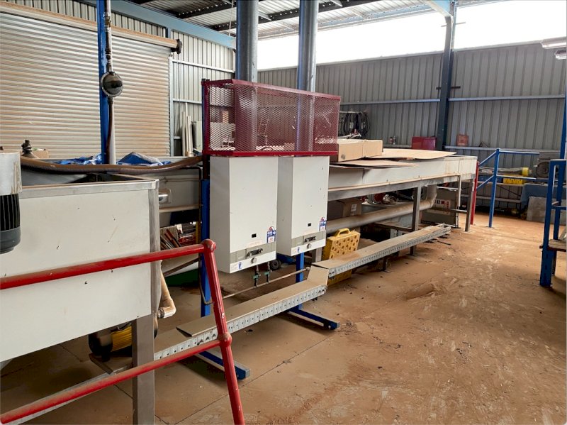 Falcon New Zealand Automated Bin Tipper/Dump With GP Graders Washer POA