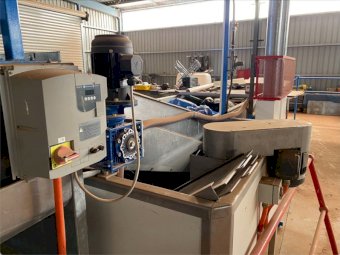 Falcon New Zealand Automated Bin Tipper/Dump With GP Graders Washer POA