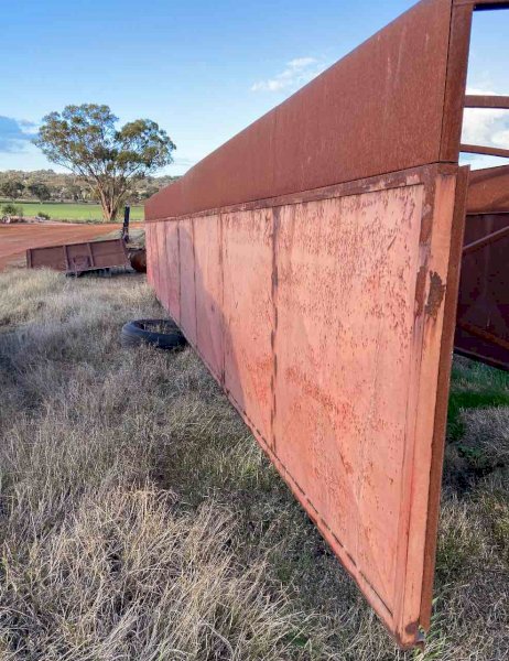 Custom Made Grain top to suit Convertable Tipper.