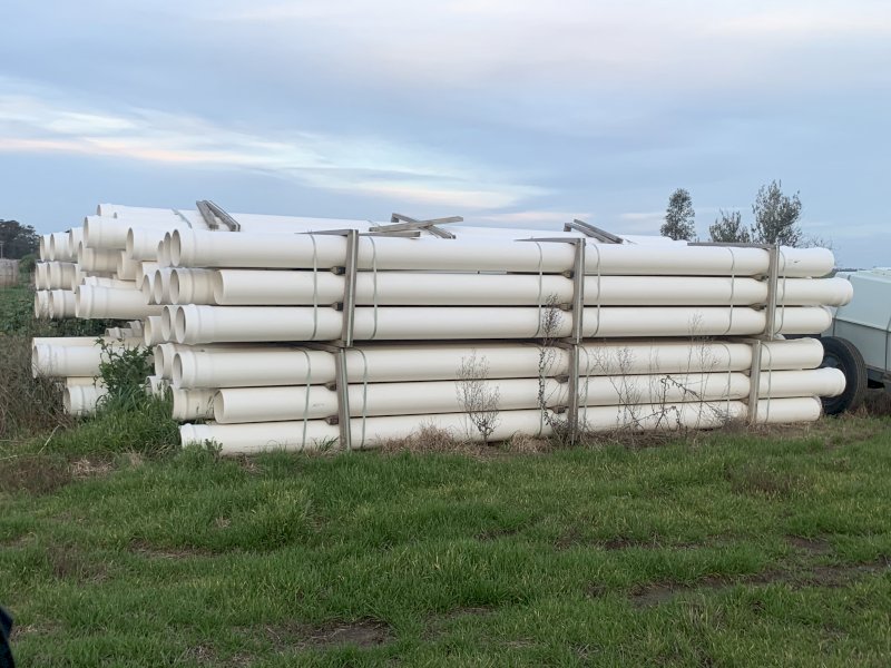 225mm PN6 Rubber ring PVC Pressure Pipe New