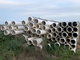 225mm PN6 Rubber ring PVC Pressure Pipe New