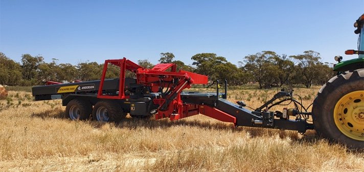 Under Auction - (A157)  2020 Anderson StackPro 4500 Bale Stacker 