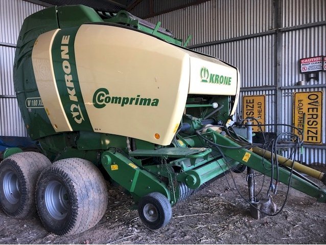 2010 Krone Comprima V180XC Chopper Baler