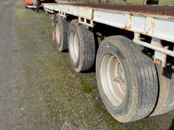 1979 Freighter 44ft Tri Axle Drop Deck Trailer