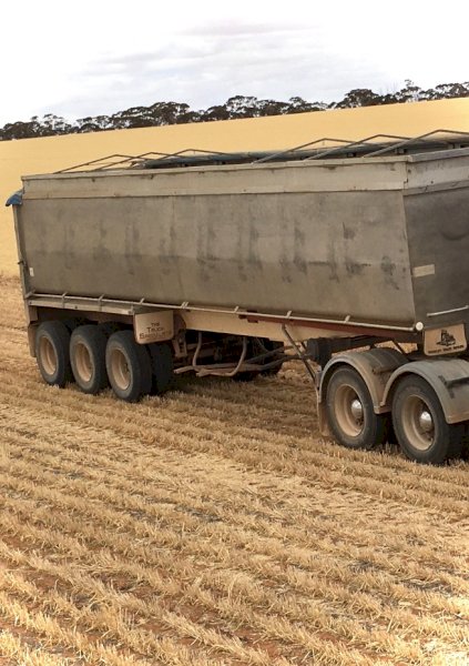 1985 Jamor 34ft Aluminium TOA Tipper Trailer