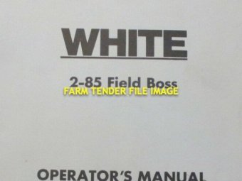 WANTED White Tractor 2-85-FWA