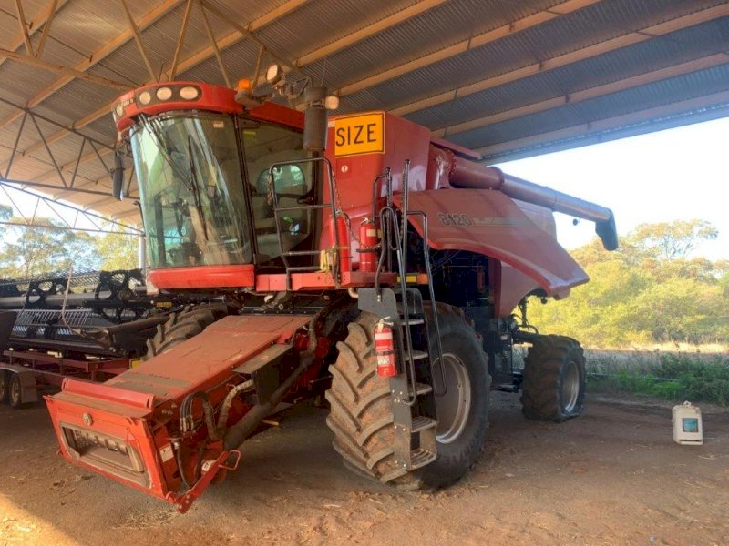 2011 Case IH 8120 Header with 2015 MacDon D65D 45ft Front