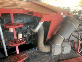 2011 Case IH 8120 Header with 2015 MacDon D65D 45ft Front
