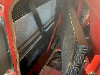 2011 Case IH 8120 Header with 2015 MacDon D65D 45ft Front