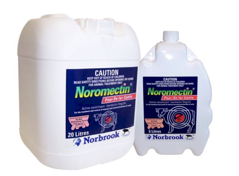 Norbrooke Noromectin Cattle Pour On 20Ltr