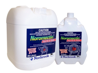 Norbrooke Noromectin Cattle Pour On 20Ltr