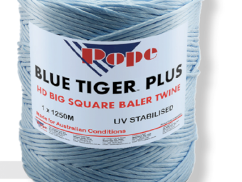 Pope Blue Tiger Plus HD Big Square Baler Twine 2 x 1250m