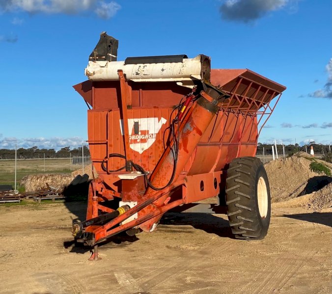 15 mt Bordignon  Chaser Bin with extensions
