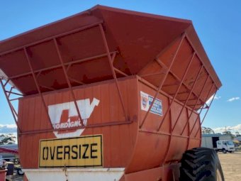 15 mt Bordignon  Chaser Bin with extensions