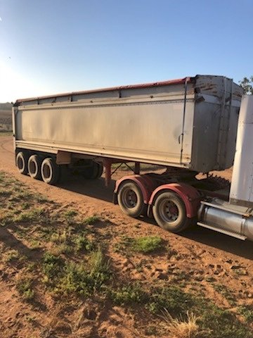 1989 Hamelex Tipper 32 ft