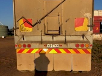 1989 Hamelex Tipper 32 ft