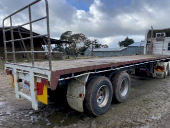 35 Ft Freighter Flat Top Trailer