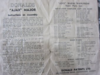 Ajax Major Twin Box Manual Woolpress