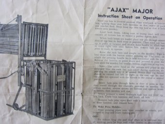 Ajax Major Twin Box Manual Woolpress