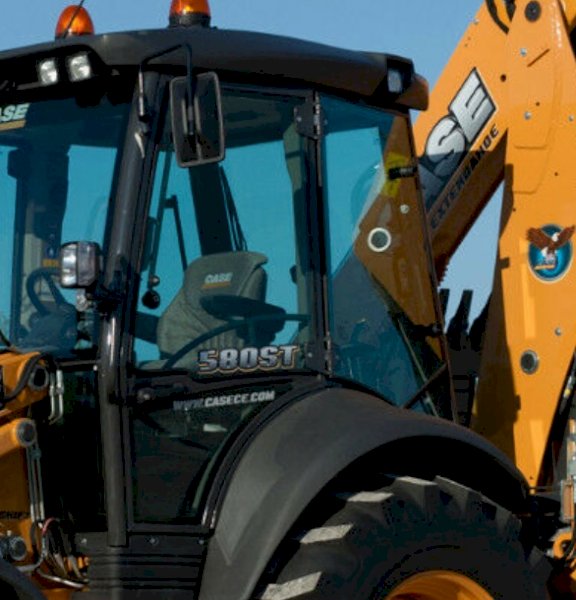 Case 580E left hand door complete