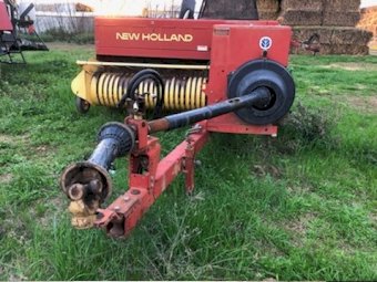 New Holland 570 Small Square Baler With Accumulator And Bale Grab Farm Tender