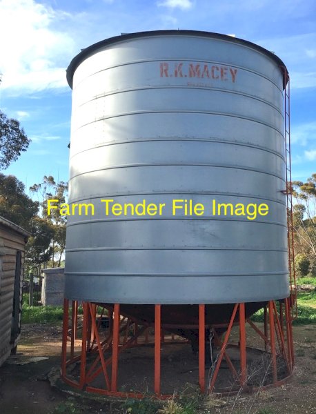 WANTED 2 x 40 Tonne Transportable Silos