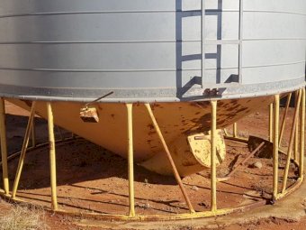 2 x 40 mt Grain Silos