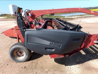 Under Auction - (A189) 16ft Case Sicklebar Mower Conditioner 