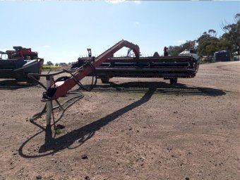 Under Auction - (A189) 16ft Case Sicklebar Mower Conditioner 