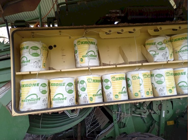 2014 Krone 1290 HDP High Speed 4x3x8 Baler