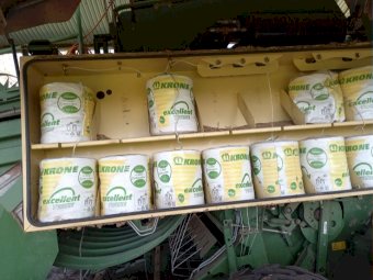 2014 Krone 1290 HDP High Speed 4x3x8 Baler