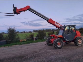 Under Auction - (A159)  1998 Manitou 728-4 Telehandler