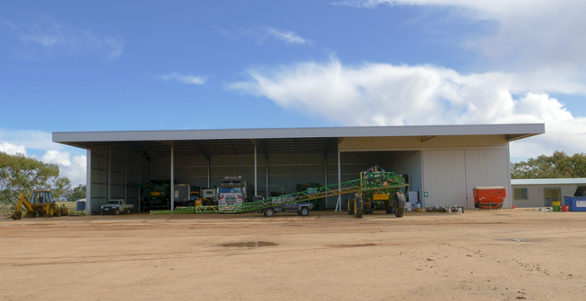 New Entegra Fusion Machinery Shed