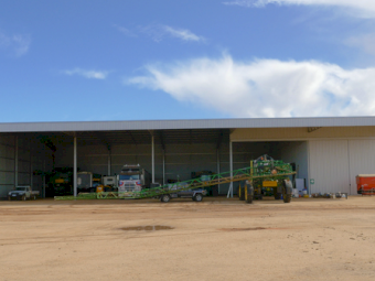 New Entegra Fusion Machinery Shed