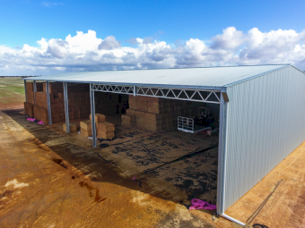 New Entegra Fusion Machinery Shed