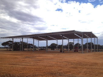 New Entegra Fusion Machinery Shed