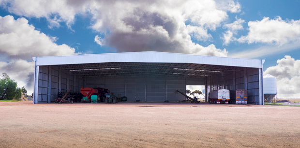 New Entegra Flexi Machinery Shed