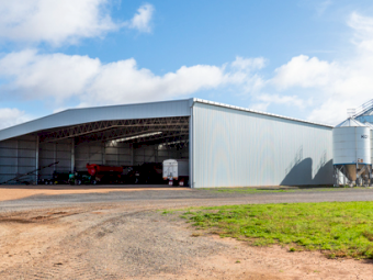 New Entegra Flexi Machinery Shed