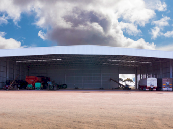 New Entegra Flexi Machinery Shed