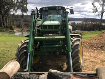 2009 John Deere 6630 Premium with 683 FEL