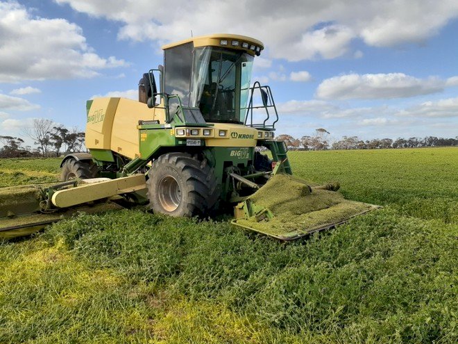 Krone Big M II Mower conditioner