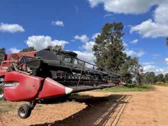 2014 Case IH 3152 Draper Front